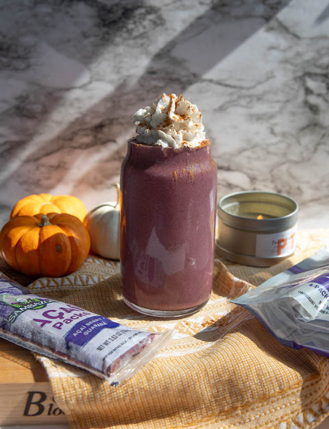 Chai Spiced Açaí Smoothie