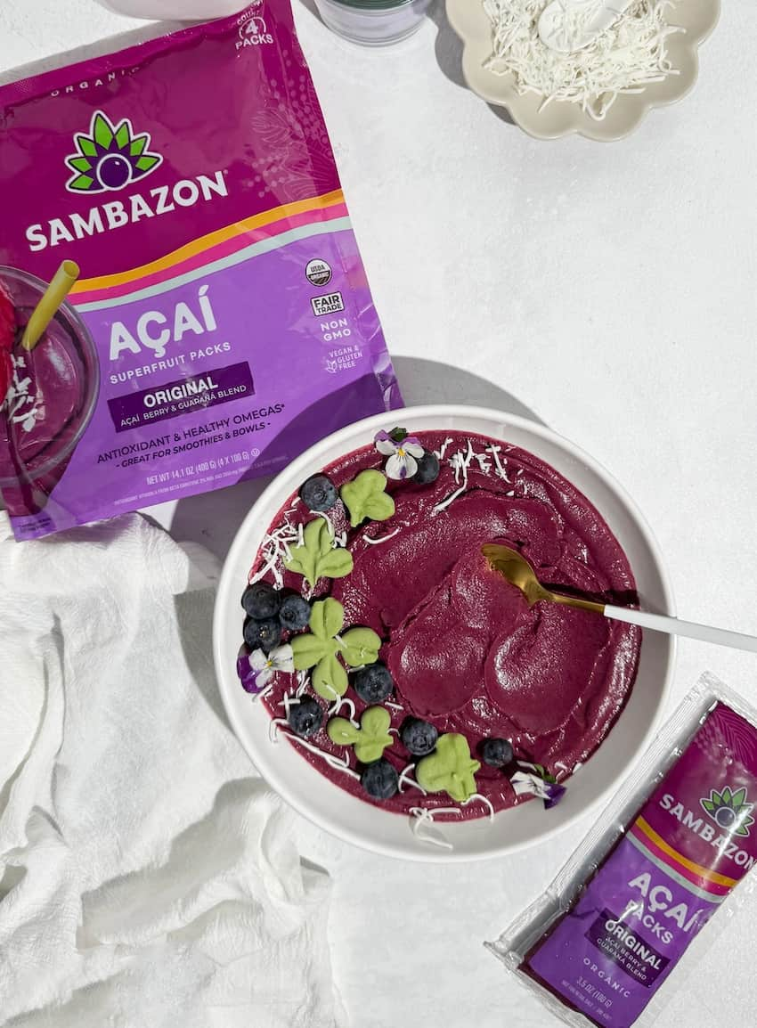 St. Patrick’s Açaí Smoothie Bowl