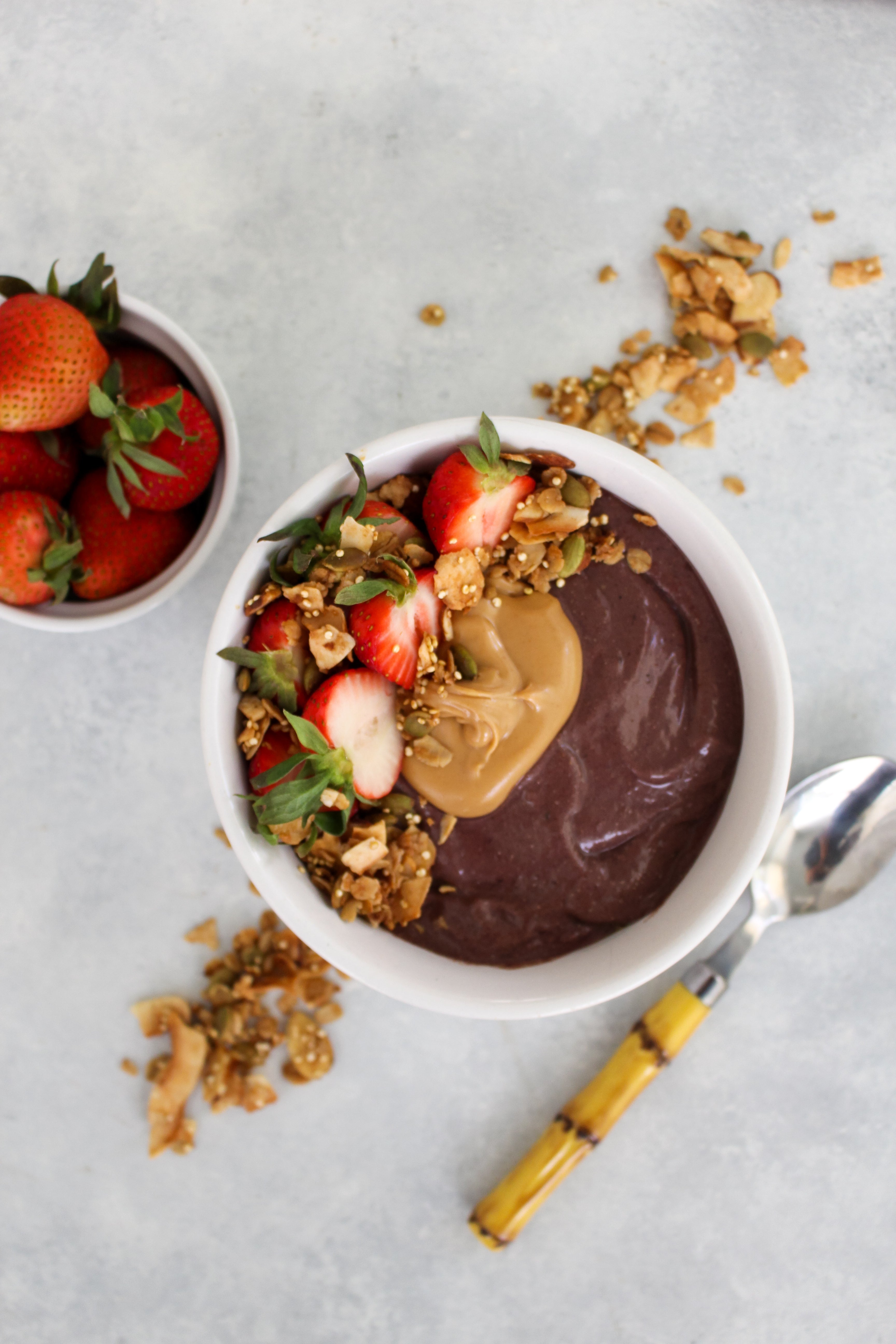 PB&J Açaí Bowl Recipe