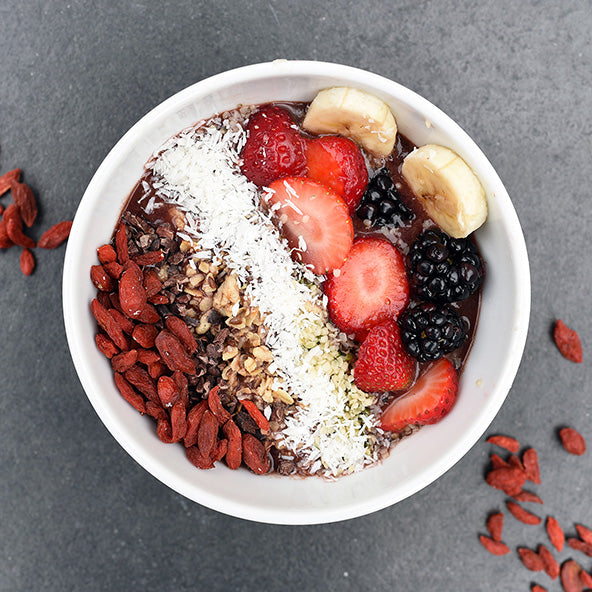 Vegan Cookies N Coconut Cream Açaí Bowl Recipe