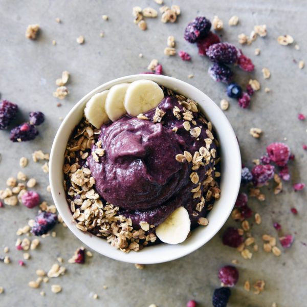 Gabby & Laird Hamilton's Açaí Bowl Recipe with Almond Milk