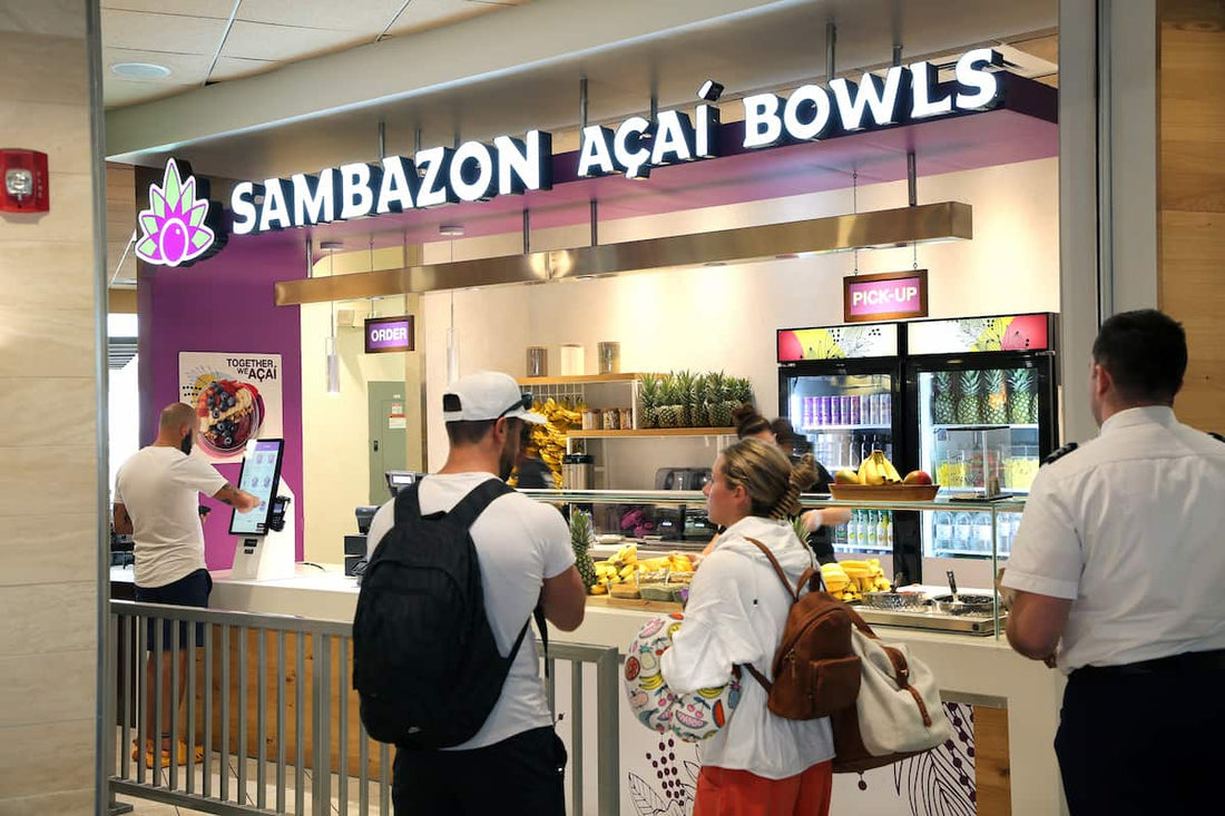 SAMBAZON Açaí at an Airport Near You