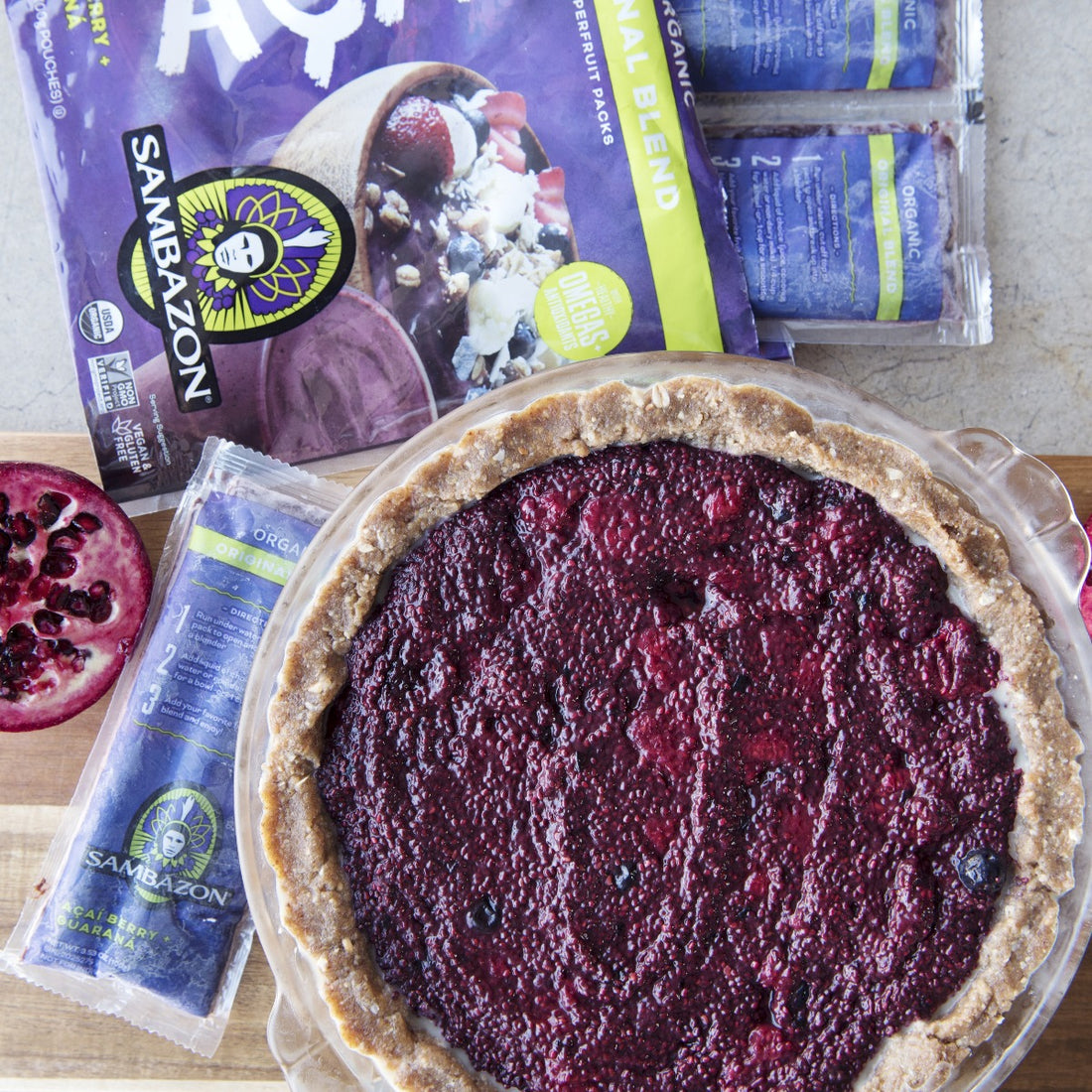 Raw Superfood Pie