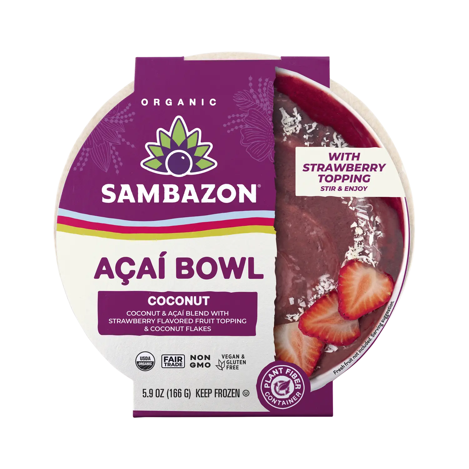 Coconut Frozen Açaí Bowl