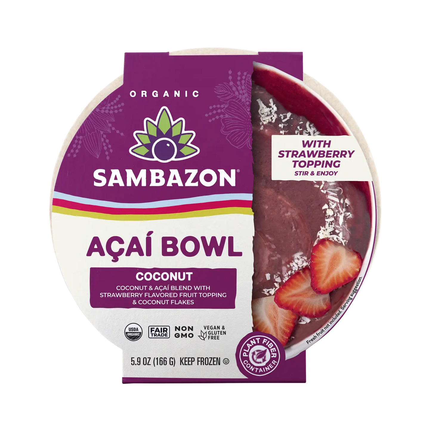 Coconut Frozen Açaí Bowl