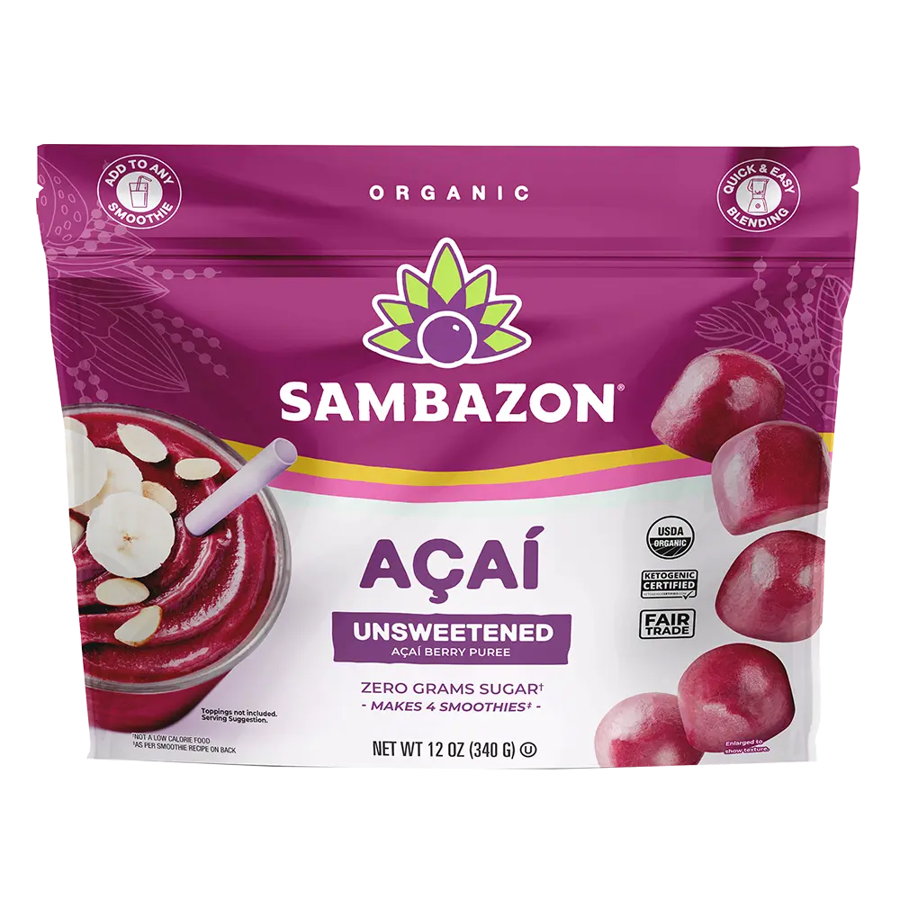 Unsweetened Frozen Açaí